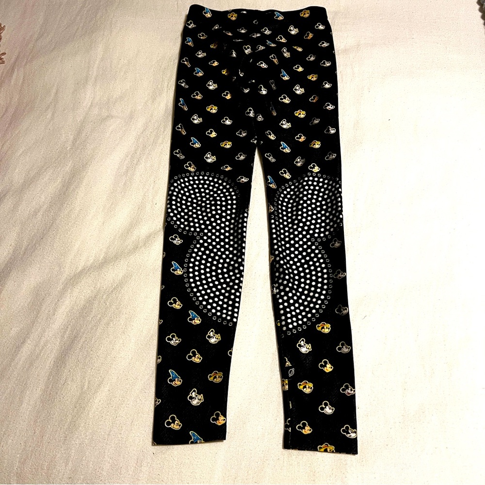 TEREZ NWOT girls Mickey Disney leggings SIZE MED